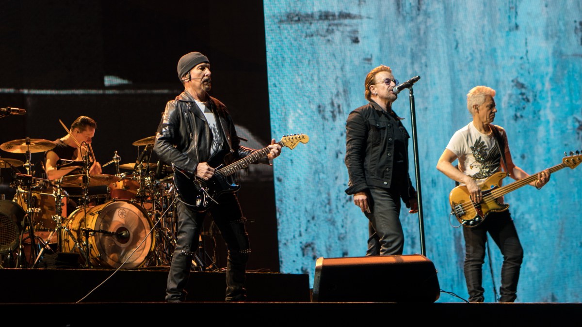 Foto van U2