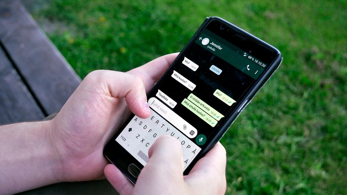 Messaging with WhatsApp.