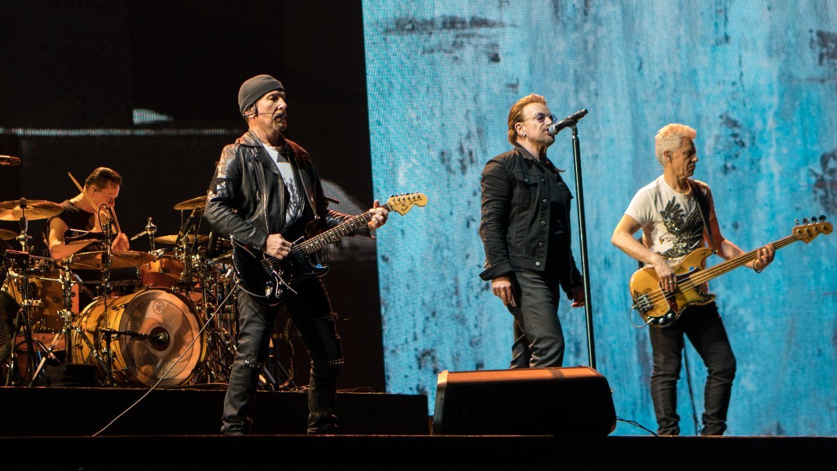 Foto van U2